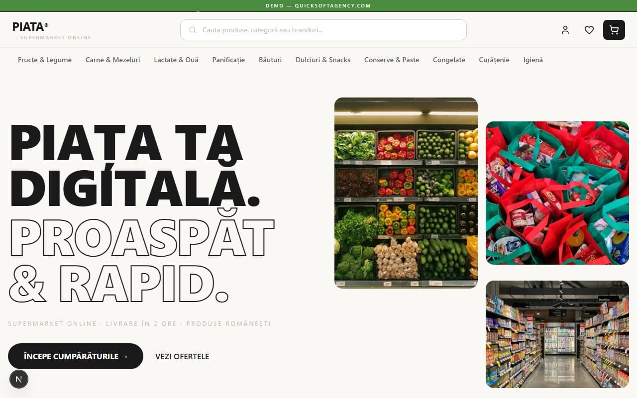 PIAȚA® - Supermarket Digital