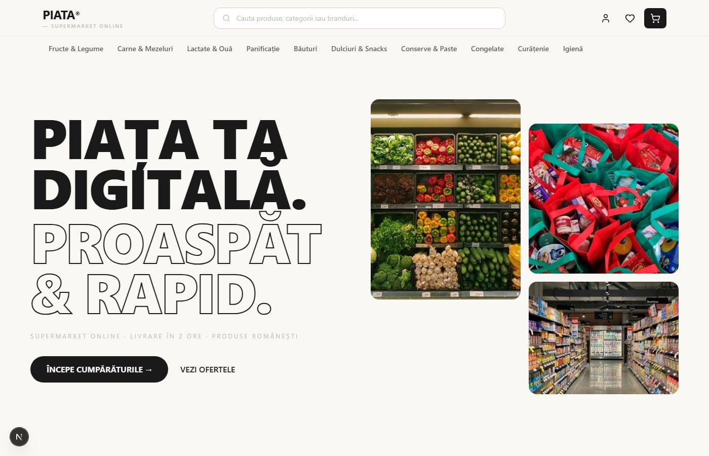 PIAȚA® - Supermarket Digital